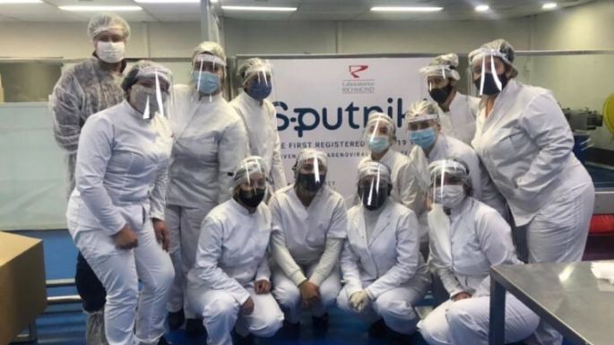 El lunes comienza en Argentina la producción del componente 2 de la Sputnik V