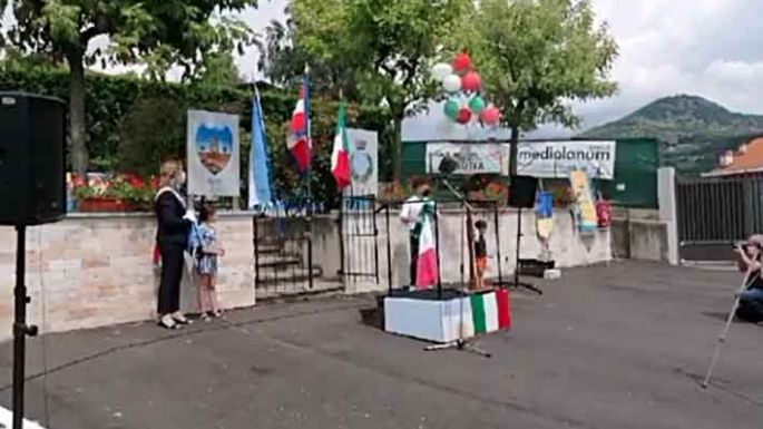 Una plaza “olivense” en el norte de Italia