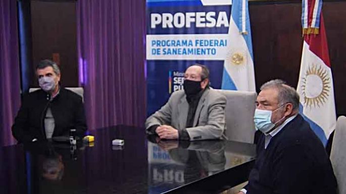 Convenio para ejecutar redes colectoras cloacales