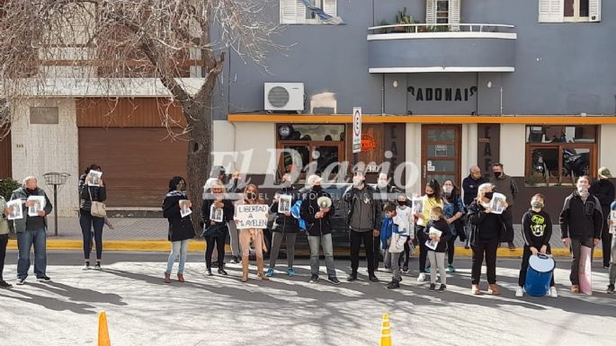 Nueva movilización frente a Tribunales pidiendo la libertad de Ayelén