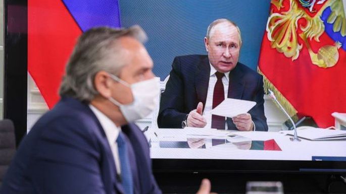 Fernández y Putin anunciarán el inicio de la producción de la vacuna Sputnik Vida en la Argentina