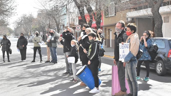Nueva movilización en Tribunales por la libertad de Ayelén