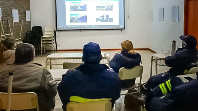 Capacitación en tránsito