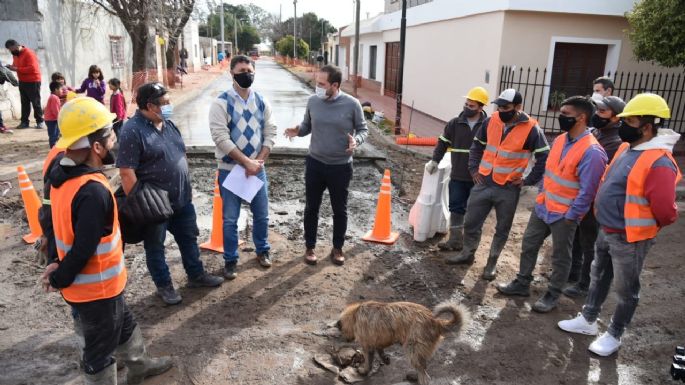 Pavimentarán e iluminarán con luces led la totalidad del barrio La Calera