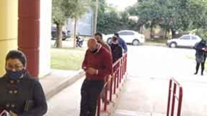 Los vecinos asistieron a la maratón de vacunación