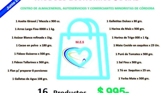 Almaceneros lanzaron el Módulo Alimentario Económico Social