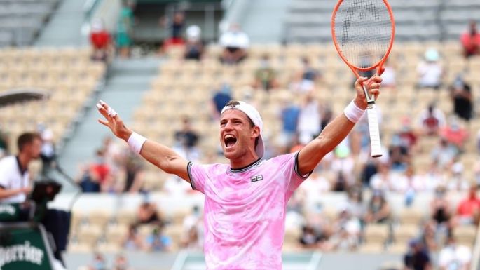 El "Peque" Schwartzman avanzó a cuartos de final en Roland Garros