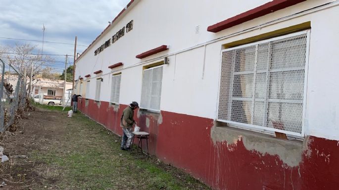 Continúan las mejoras edilicias en la Escuela Primaria Manuel Belgrano