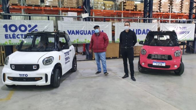 La Cooperativa comercializará los autos eléctricos TITO y TITA