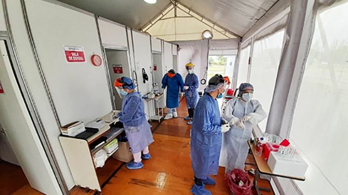 Más de 200 consultas en la carpa del Pasteur