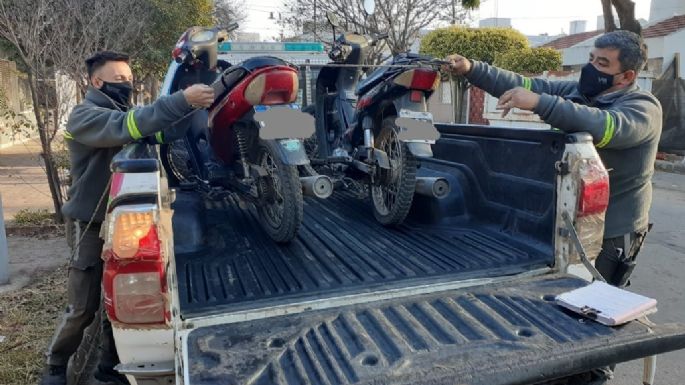 Retuvieron 13 motos en controles por diferentes infracciones