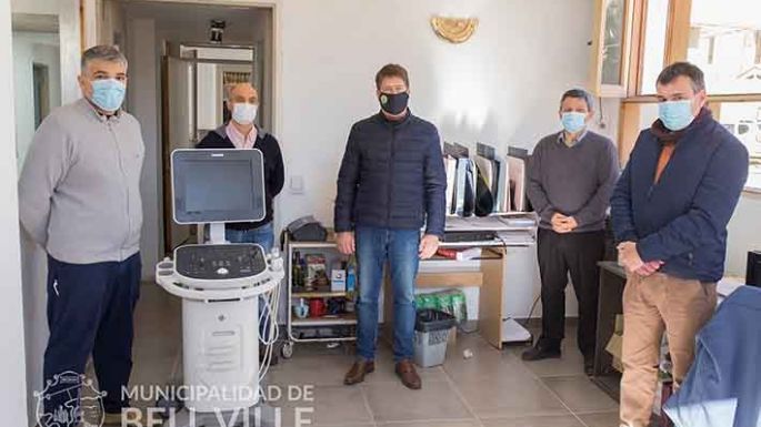 El ecógrafo para el Hospital