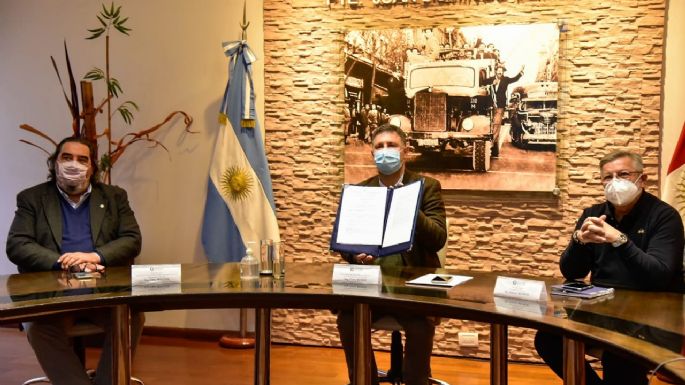 Rosso firmó un convenio de colaboración con el municipio de Braga de Portugal