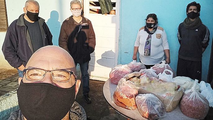 Nueva donación a un merendero de barrio