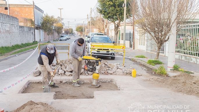Bacheo de calles