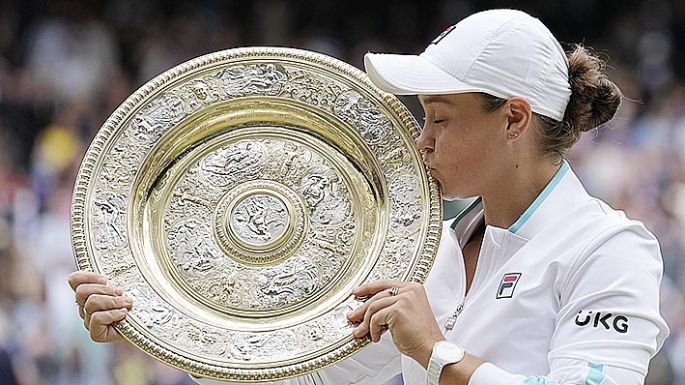 Ashleigh Barty, la reina en Londres