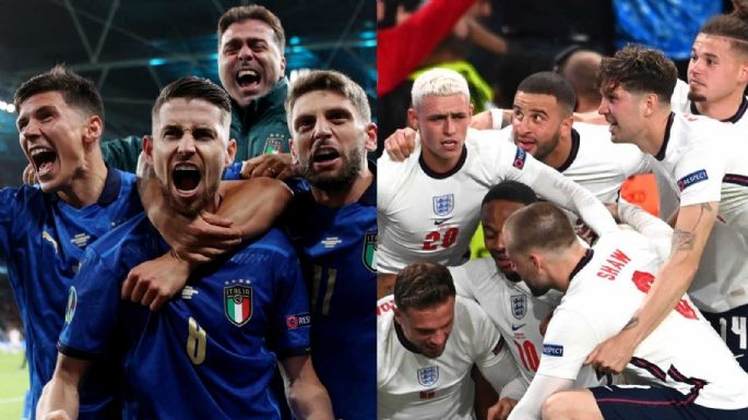 Inglaterra e Italia van por el título
