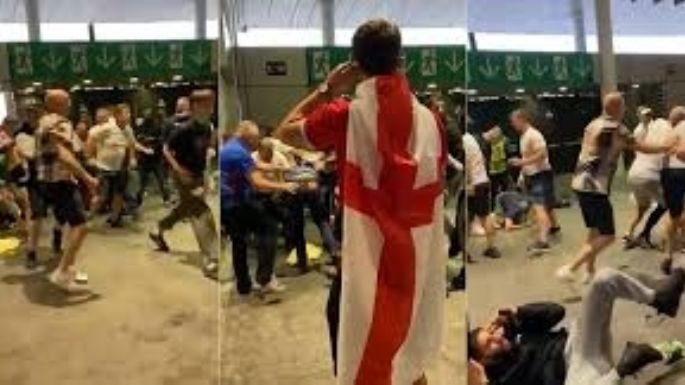 Hinchas ingleses emboscaron y agredieron a seguidores italianos tras la final