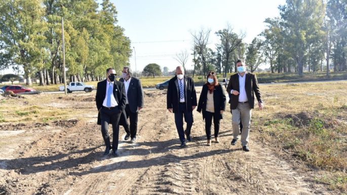 Avanza la infraestructura de los 38 lotes del programa Lo Tengo