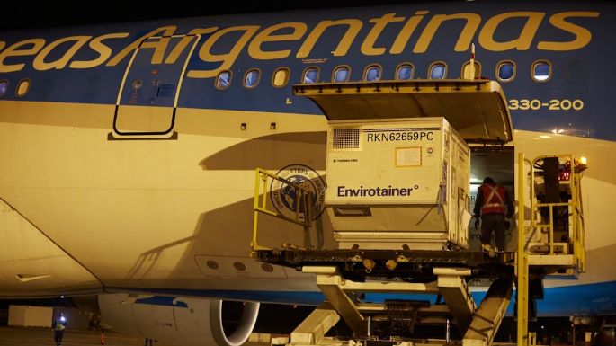 Arribaron 768 mil nuevas dosis de Sinopharm