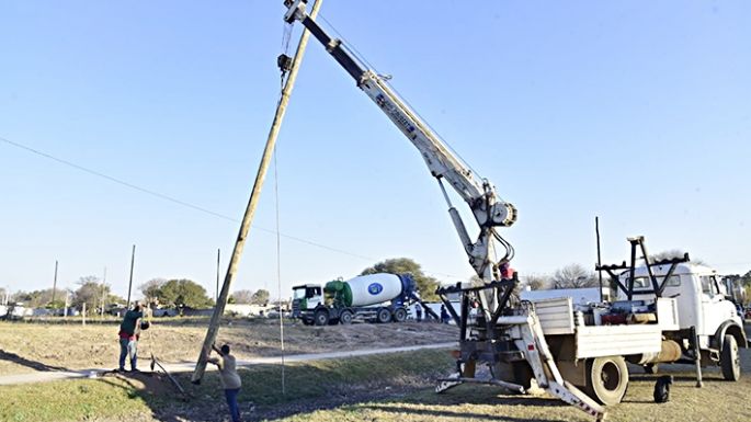 “Lo Tengo” ya tiene agua potable y comenzó la red de cloacas y luz