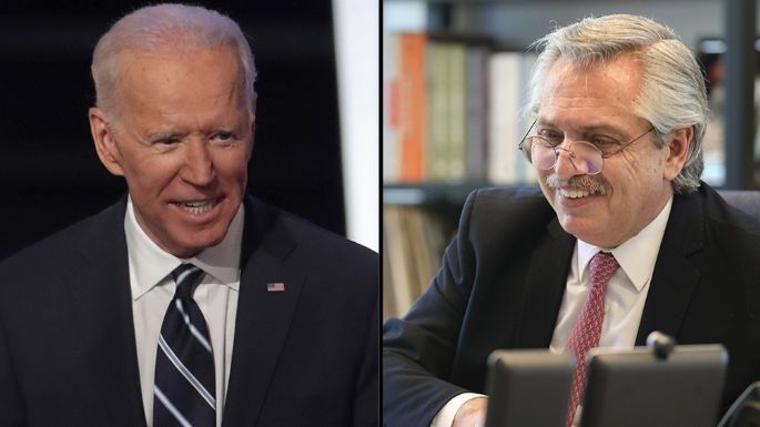 Biden le agradeció a Fernández su contribución frente a la crisis climática