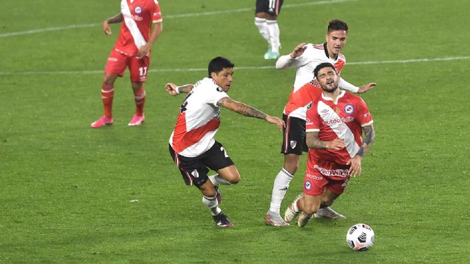 River empató con Argentinos y la serie quedó abierta