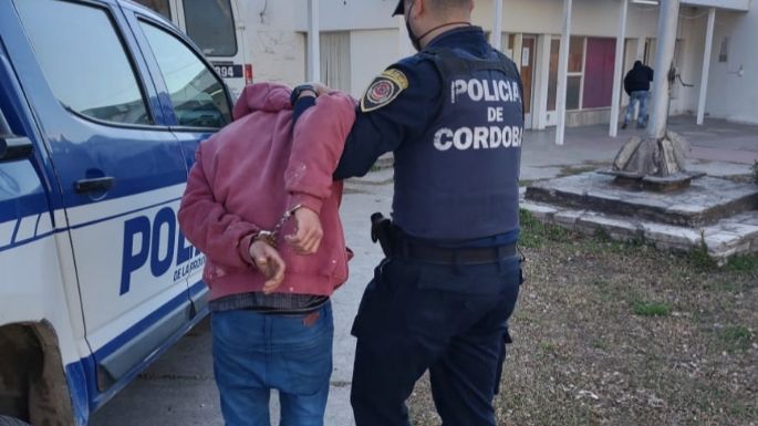 Estaba cortando el cableado de los reflectores del baby del barrio San Martín