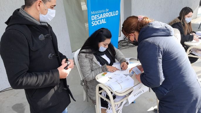 Entregaron Tarjetas Alimentar en Villa Nueva