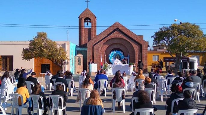 El pueblo homenajeó a la Virgen del Carmen