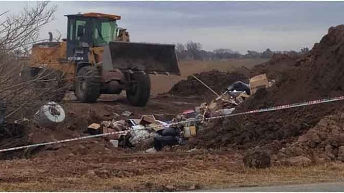 Denunciaron que el municipio entierra la basura domiciliaria