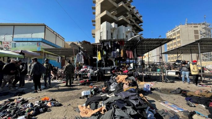 Una bomba en un mercado de Bagdad dejó al menos 27 muertos y 45 heridos