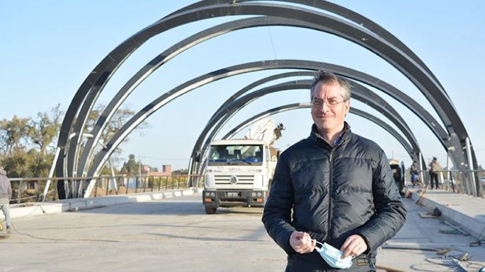 El puente estará listo a fin de mes y la circunvalación, a fin de año