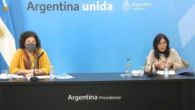 Vizzotti e Ibarra anunciaron un DNU para destrabar la llegada de vacunas