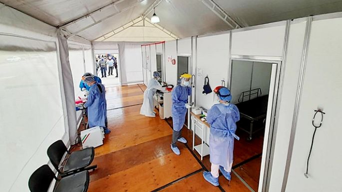 Se dispararon los contagios en el conglomerado