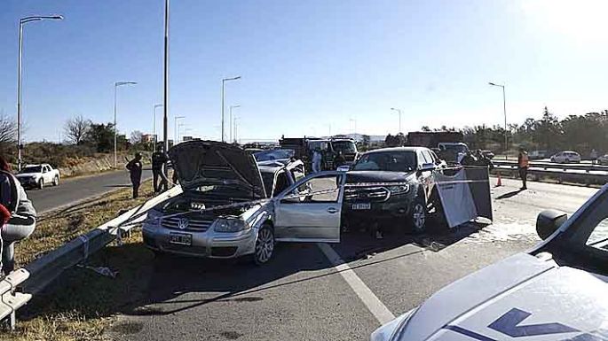 Un choque en cadena causó la muerte de una joven mujer