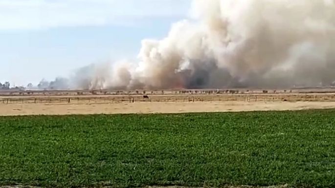 Incendio incontrolable