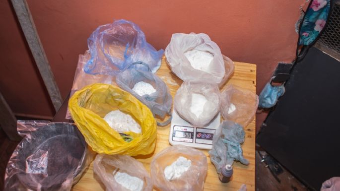 Incautaron más de 13 mil dosis de cocaína en la desarticulación de una organización narco