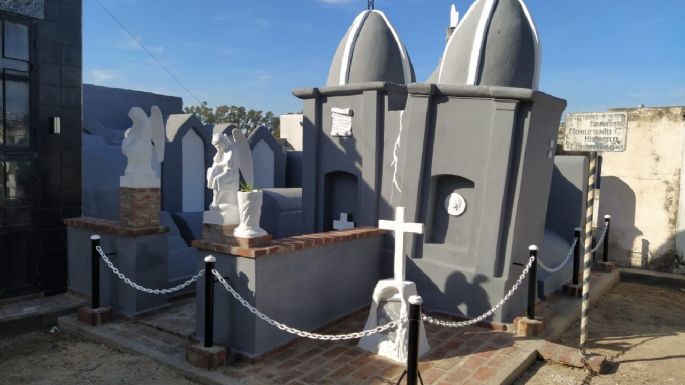 Las tumbas paradas ya lucen sus nuevas obras