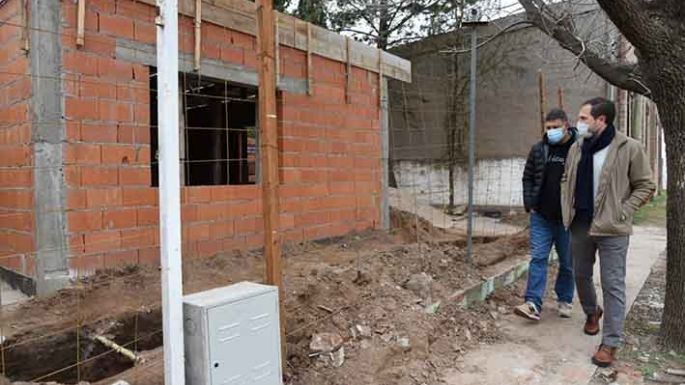 Gill hizo foco en las obras y dijo que al final del mandato se plasmará lo hecho