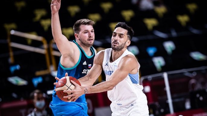 Dura derrota de Argentina ante la Eslovenia de Doncic