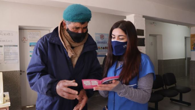 Comenzó en Los Olmos la campaña para la prevención y detección de hepatitis