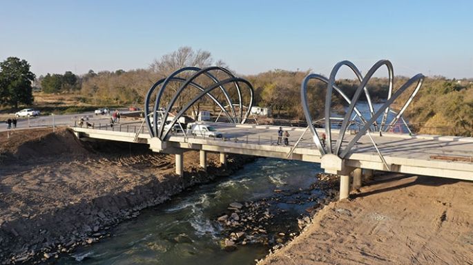 El gobernador Schiaretti viene para inaugurar el nuevo puente