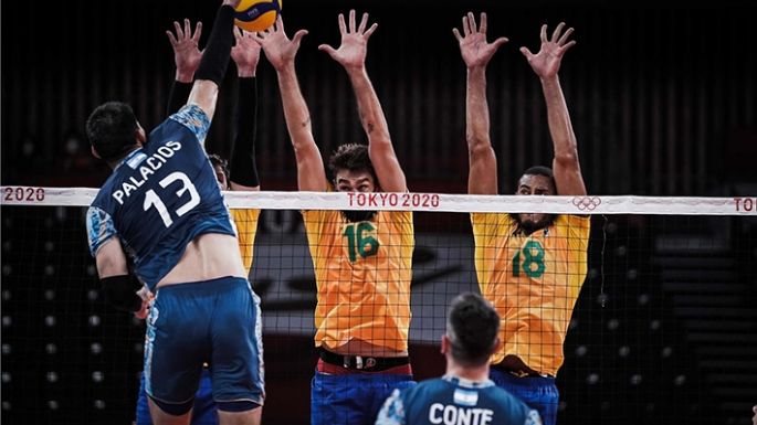 Argentina jugó un gran partido, pero no pudo contra Brasil