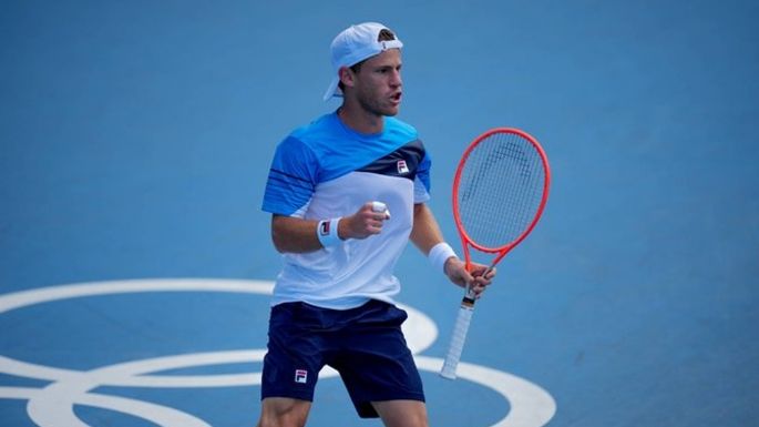 Schwartzman le ganó al checo Machac y accedió a los octavos de final de Tokio 2020