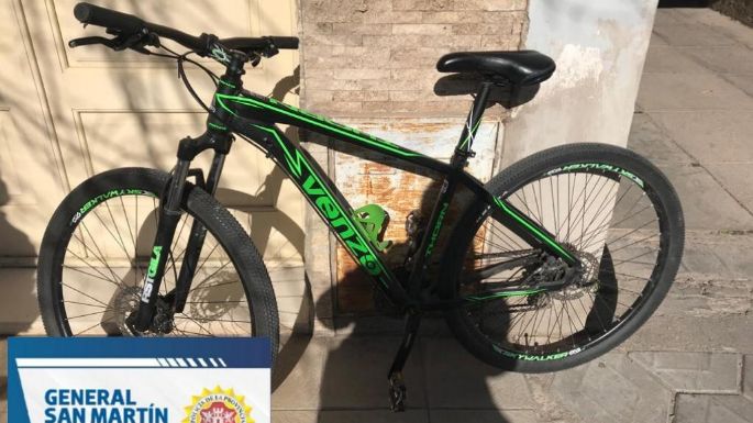 Detenido por robar una bicicleta