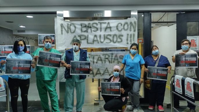 El gremio de Sanidad acordó un aumento del 45%