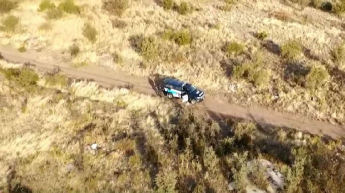 Caso Guadalupe: con perros, la Policía trabaja en un descampado cercano a la casa de la tía