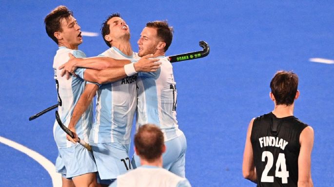 Los Leones le ganaron a Nueva Zelanda y clasificaron a cuartos de final