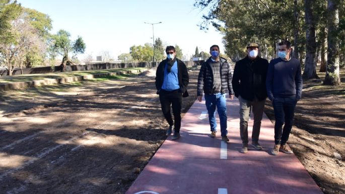 Parque Pereira: Rosso supervisó diversos frentes de obra
